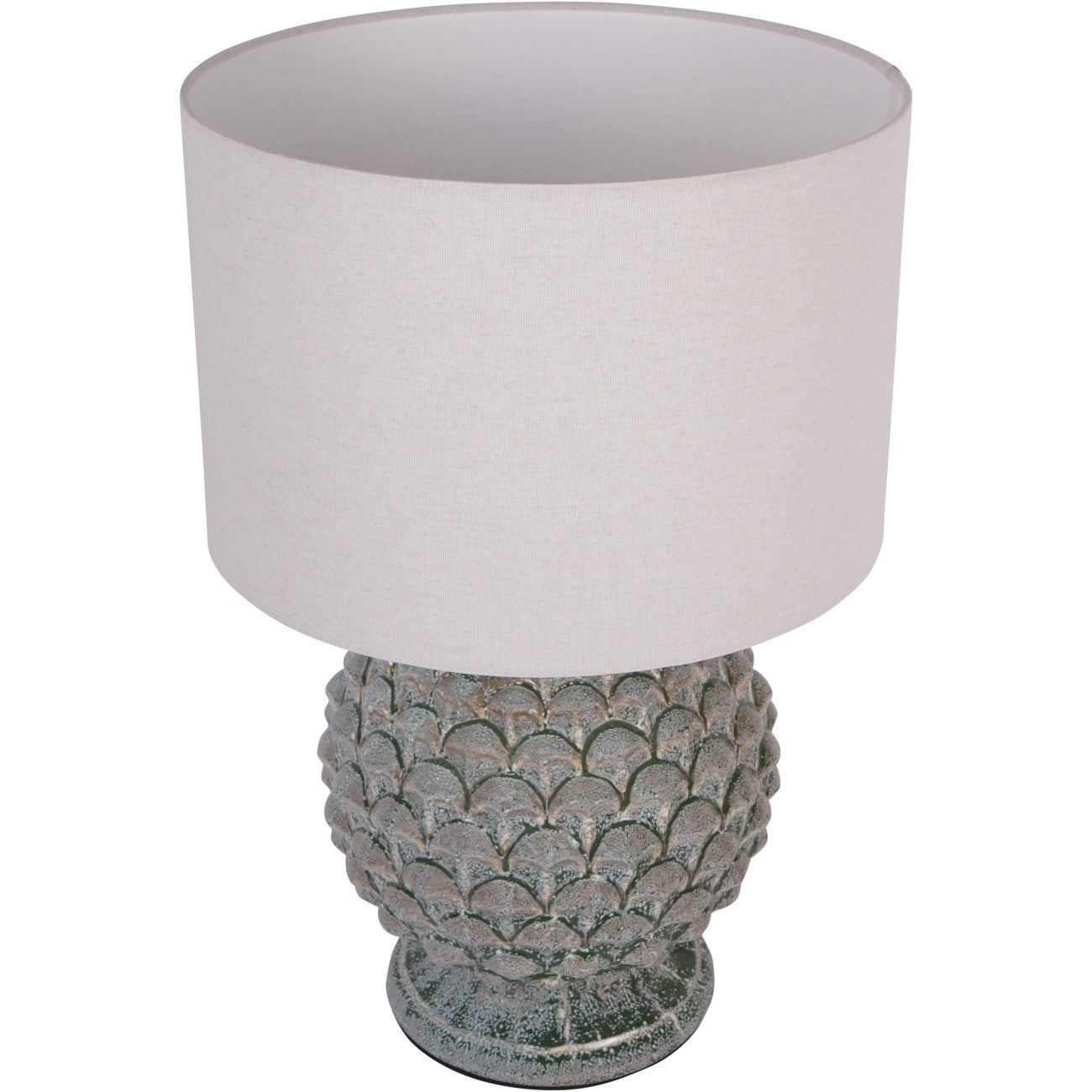Verona Glazed Ceramic Table Lamp with Shade